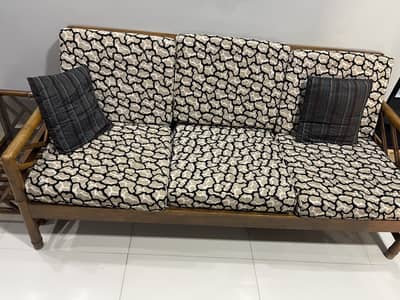 Sheesham wooden sofa set