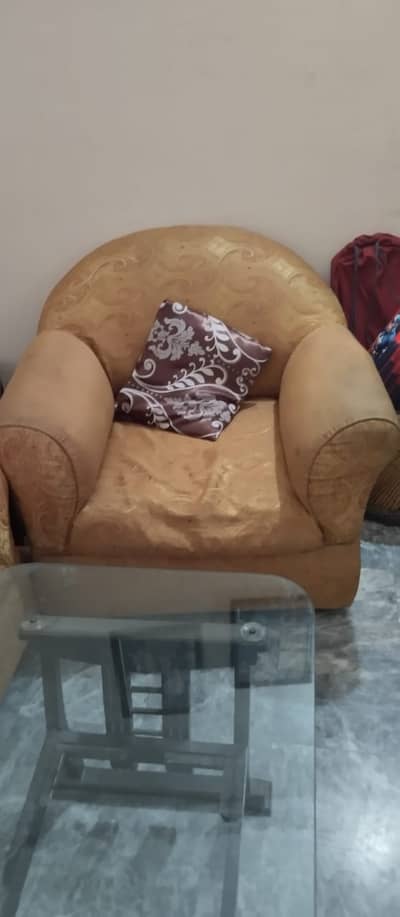 Sofa Set, 5 Seater Sofa Set, Side Tables, Front Table