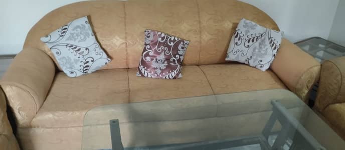 Used Sofa Set with Center Table