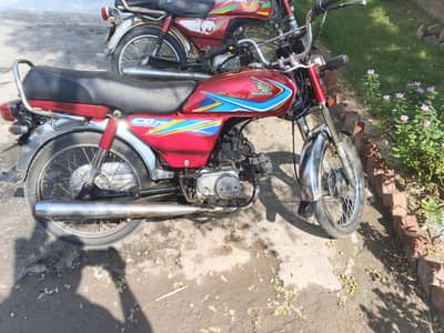 Honda 70cc 100% condition tyres engine everthing running fine