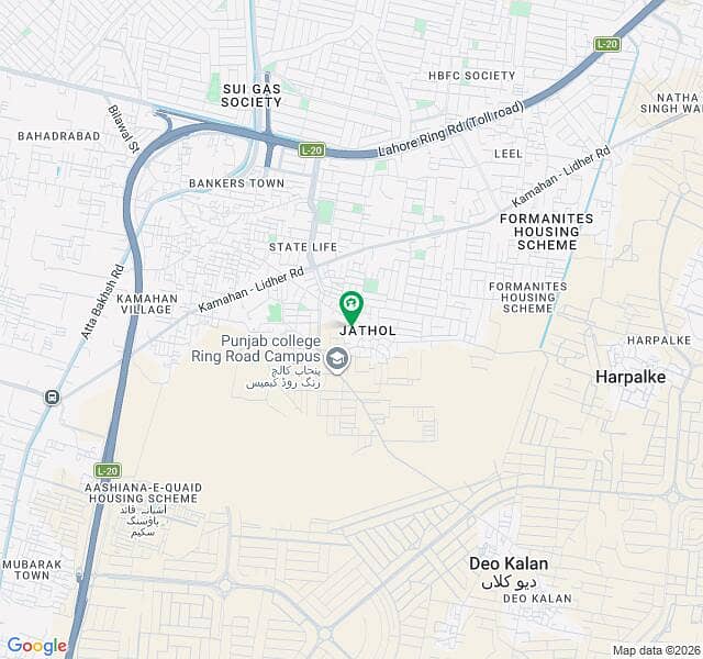 Prime Location 10 Marla Residential Plot In Lake City Meadows Phase 1 ...