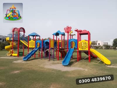 Merry Go Round | Slides | Swings | Seesaw | Gazebo | Jungle gym | bar