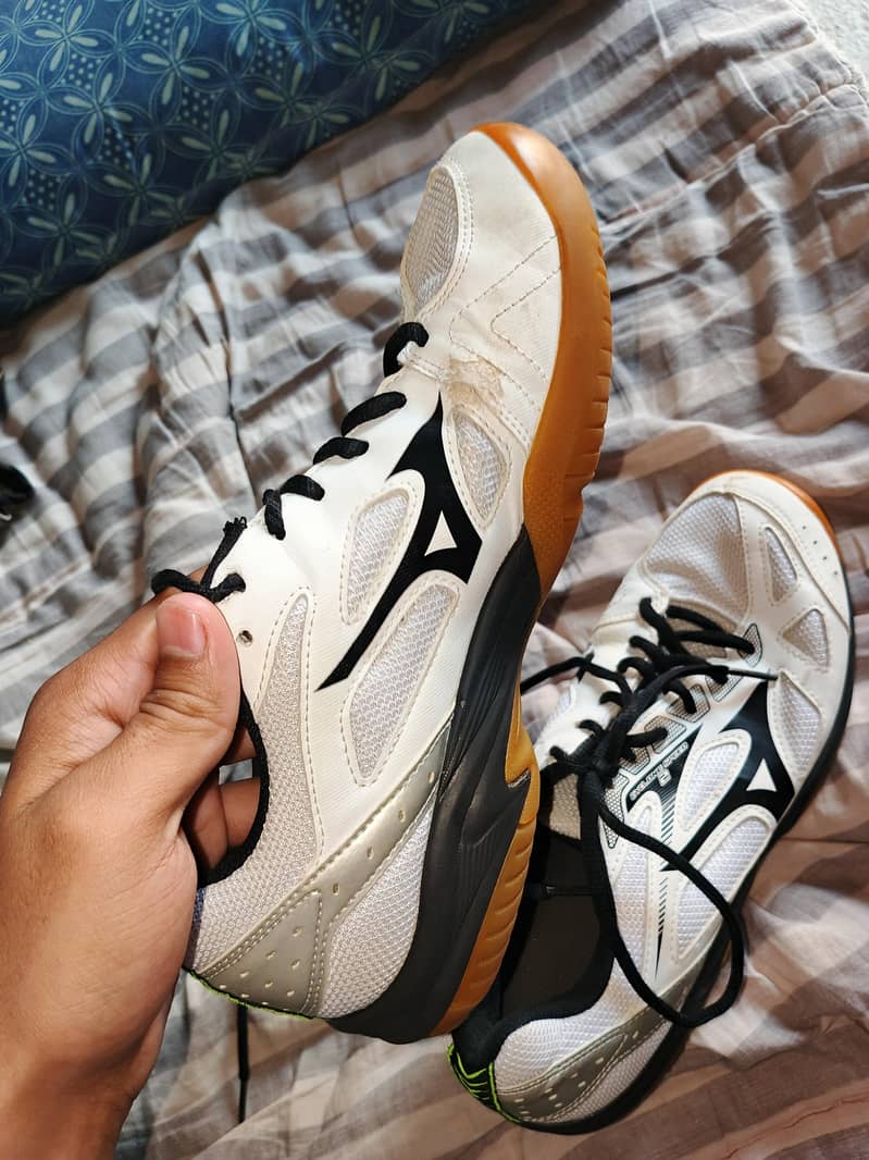 squash shoes. 5