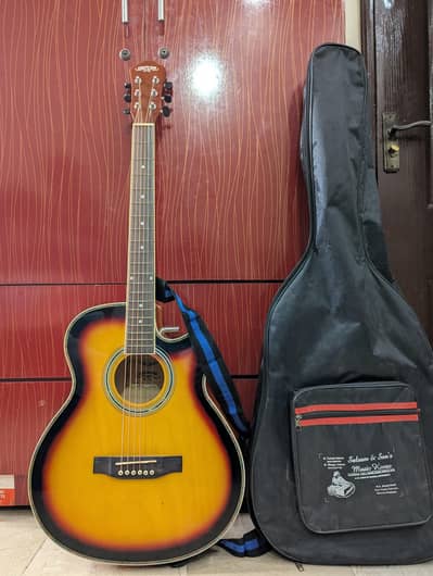 Caravan Music new condition acoustic guitar for sale