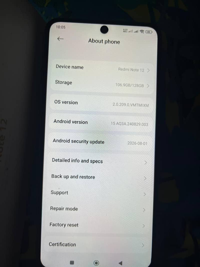 Xiaomi Redmi Note 12 2