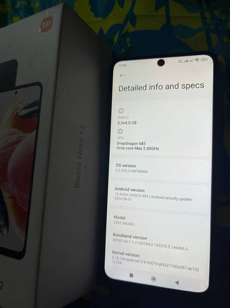 Xiaomi Redmi Note 12 3