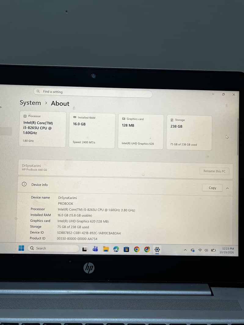 Hp probook 3