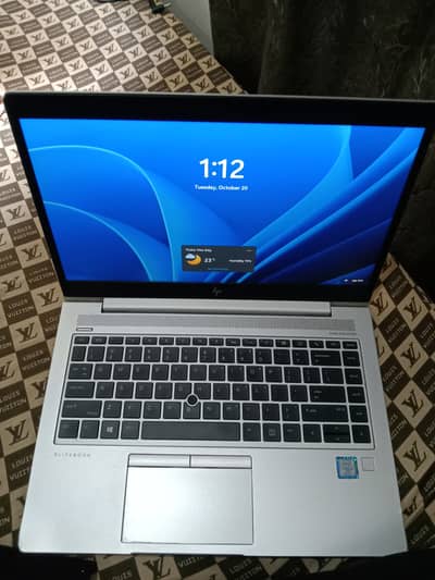 HP elitebook 840 G6 corei5 8th Gen with touch Panel 8GB 256GB SSD
