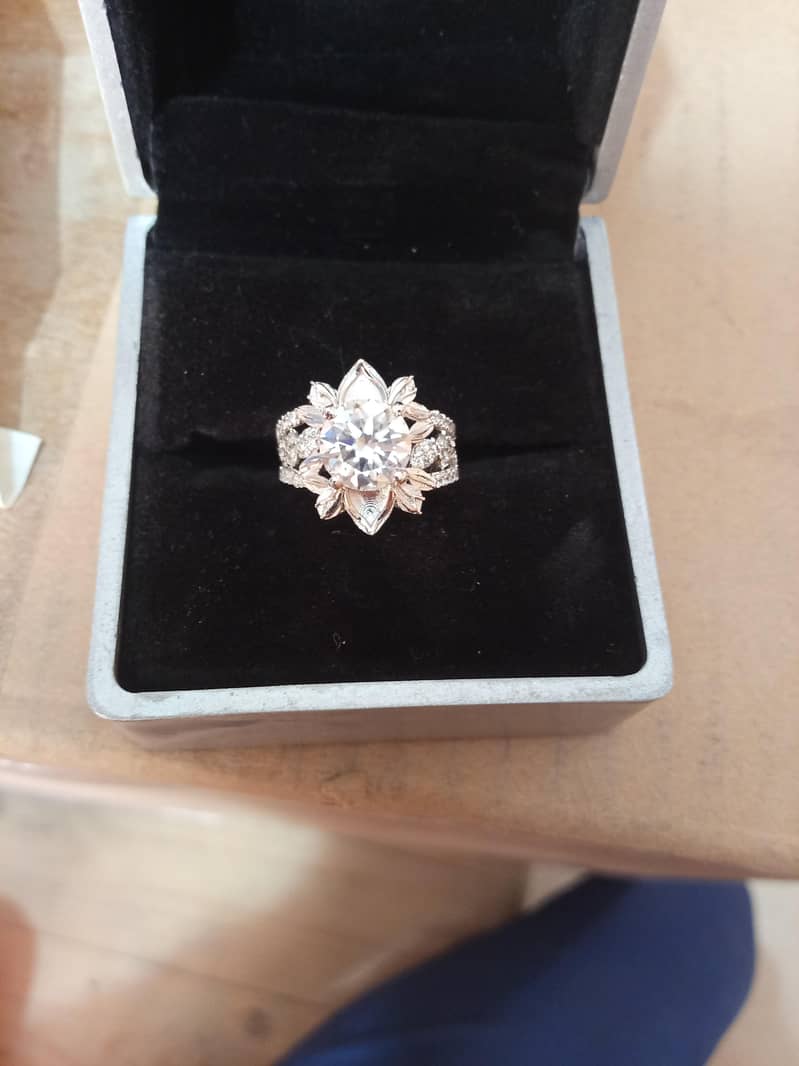 master copy moissanite Diamond ring 2