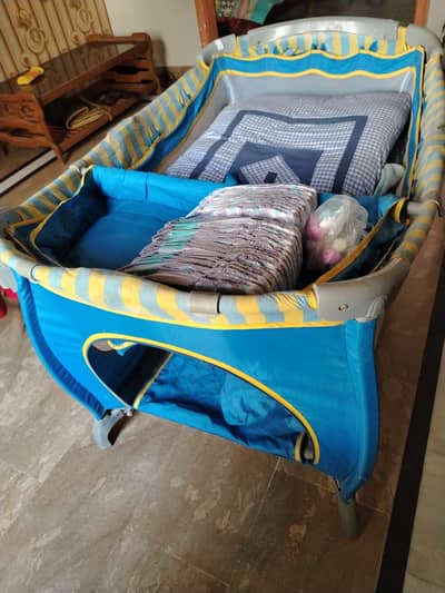 Baby Cot With Mosqito Net