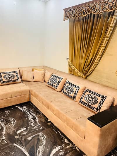 L shaped sofa Rs 110000