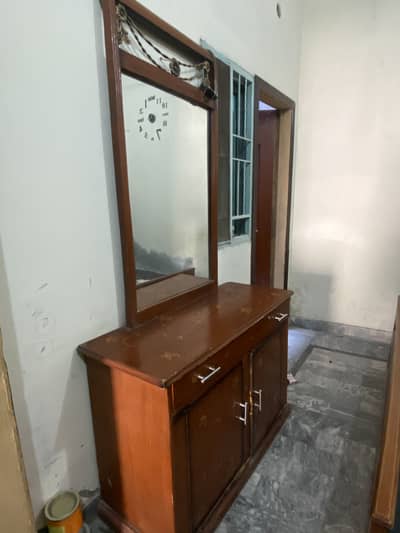 Solid Lakri Bed Side tables dressing Table