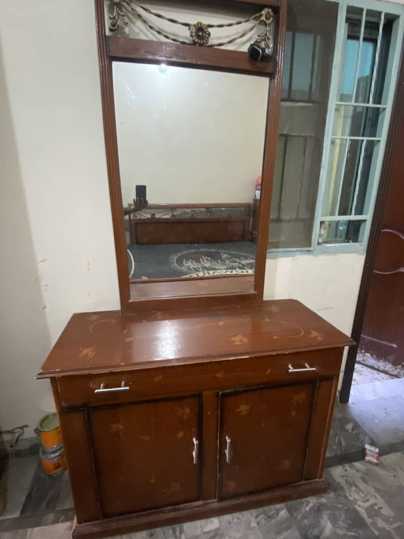 Solid Lakri Bed Side tables dressing Table 3