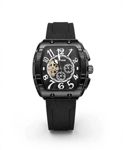 Black luxury watch franck muller style