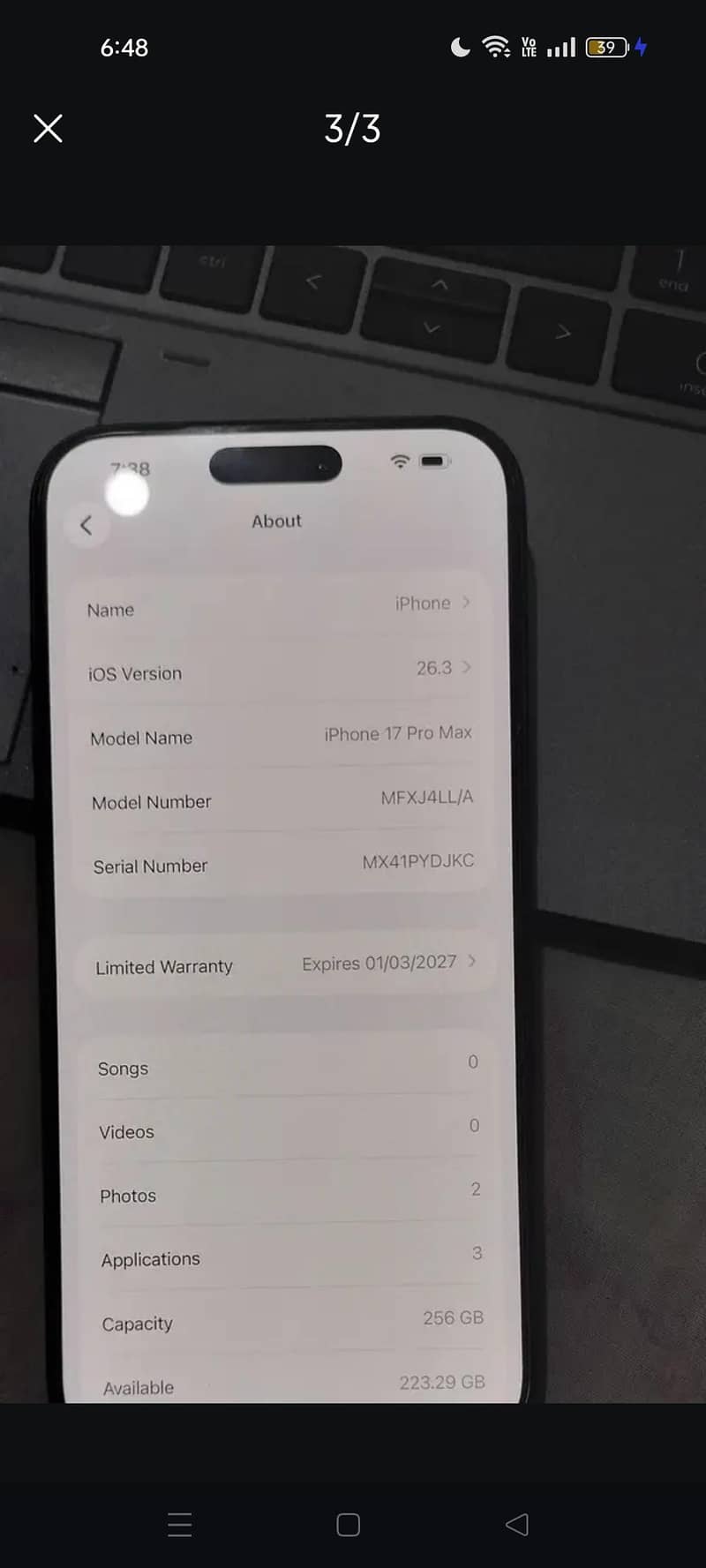 Apple iPhone 17 Pro Max 1