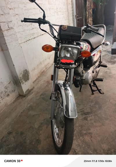 CG 125 2024 Model Black