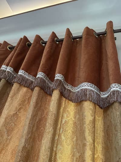 Curtains 8’4ft in length