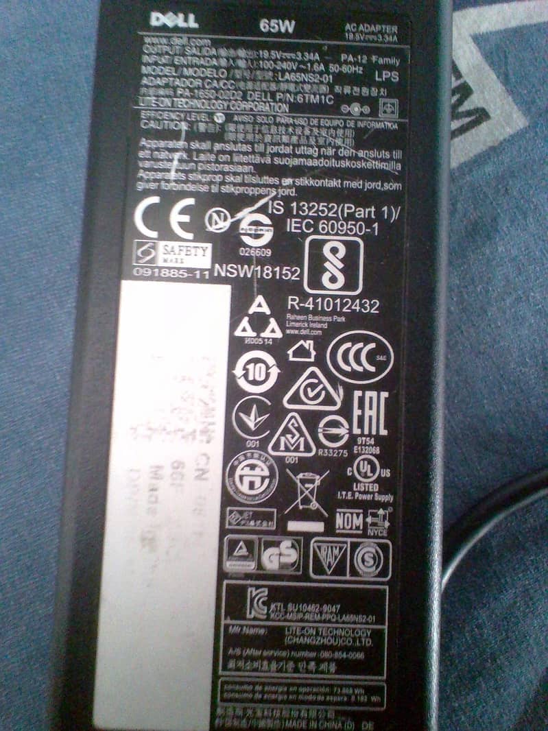 dell charger 0