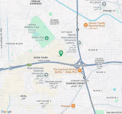Prime 8 Marla Commercial Plot Bahria Town Golf View Residencia Phase 2 Facing Ring Road, Direct Owner
