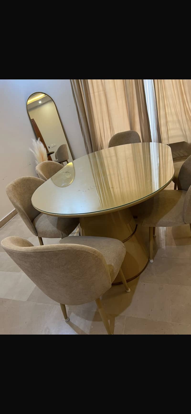 6 seater dinning  table set 0