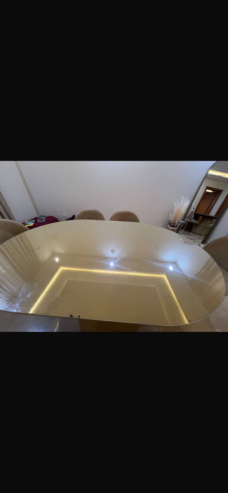 6 seater dinning  table set 1