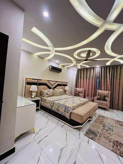 Fully furnished 12 Marla 4 bedroom for rent phase 6 bahria town Rawalpindi