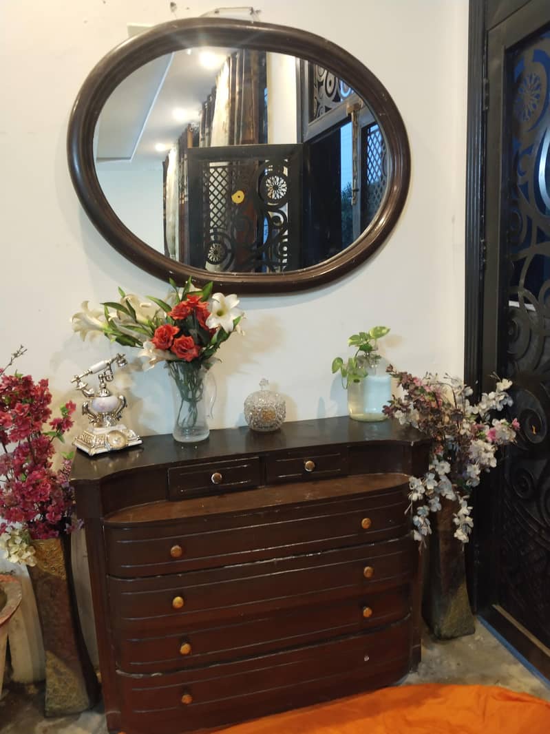 console table with mirror 0