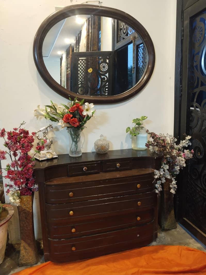 console table with mirror 2