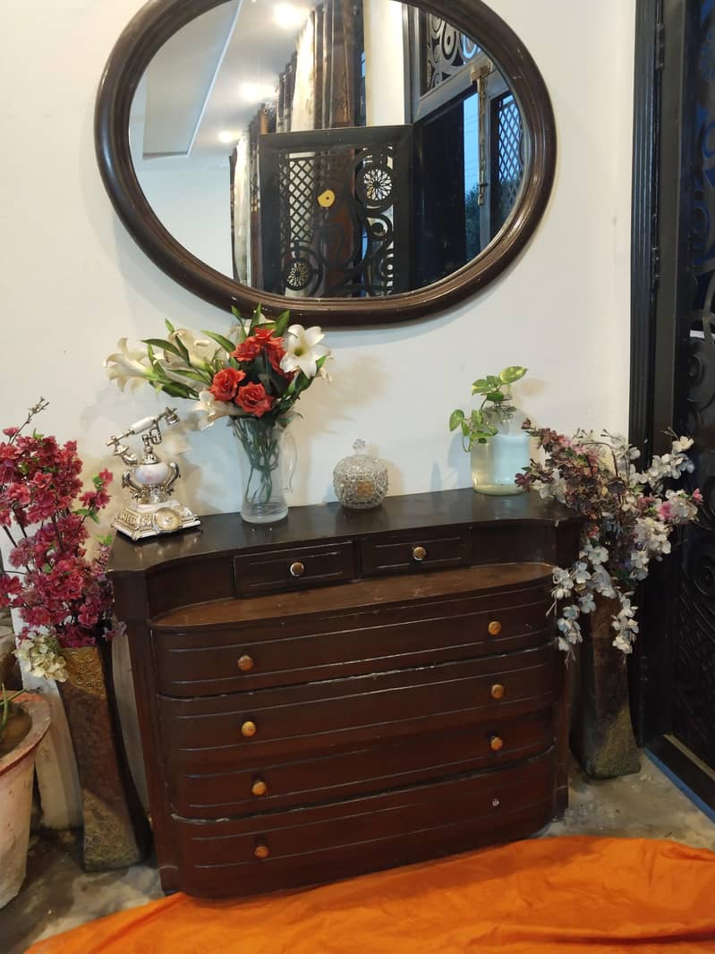 console table with mirror 3