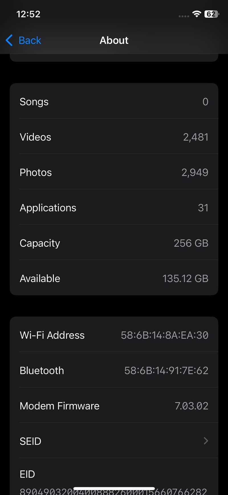 Apple iPhone XS 7