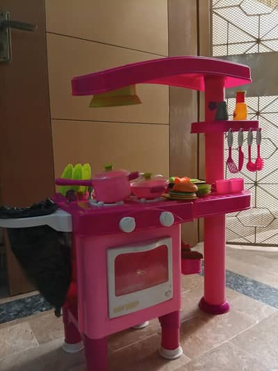 Kids Toy Kitchen Set with All Accessorie