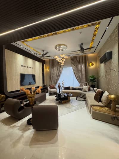 1 Kanal Modern House For Sale With Basement + 12 Kw Sollar In Lake City Meadows, Lahore