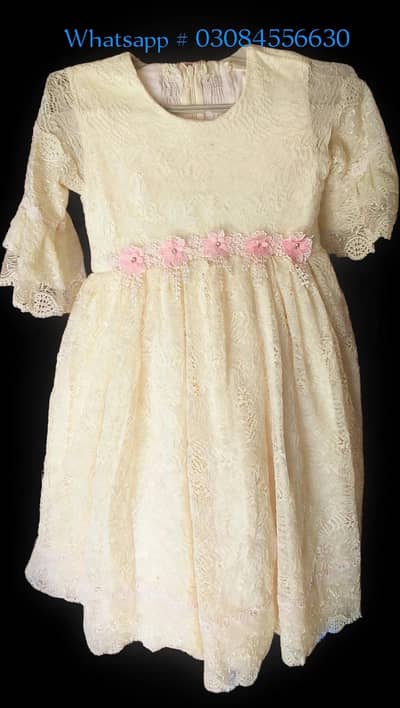 Net frock for baby girl