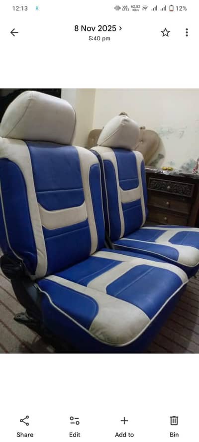 Suzuki bolan Seats