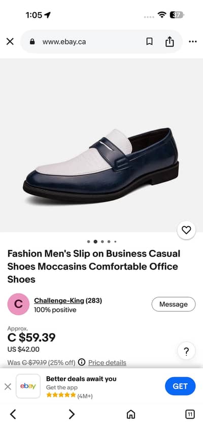 Premium office wear shoes
