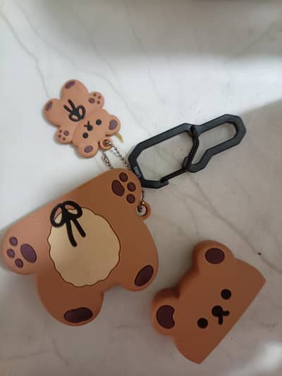 airpod pro 1 bear silicone cover