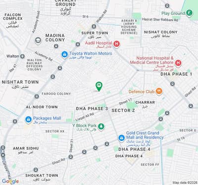 Elite Living! 2 Kanal Mega Residential Plot for Sale Prime DHA Phase 3, Lahore