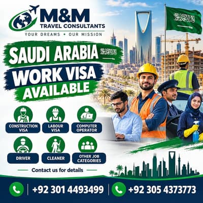 Saudi Arabia work visa available