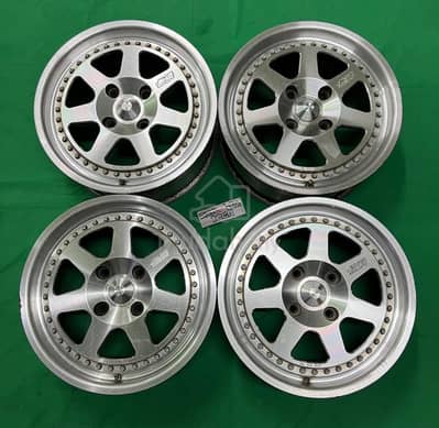 JDM Style Deep Dish Alloy Rims Set Available!