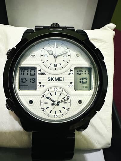 Skmei dual time watch