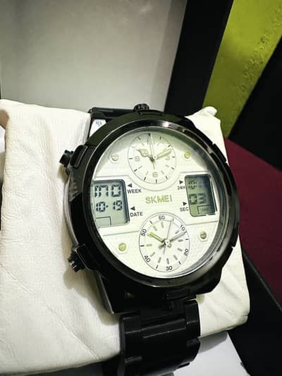 Skmei dual time watch