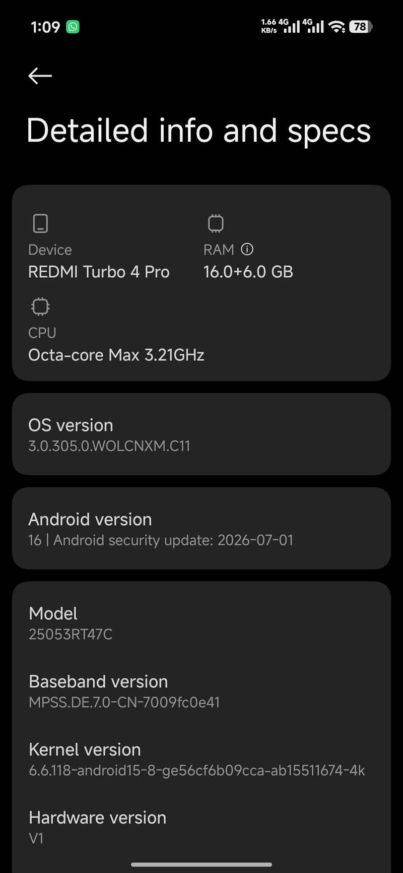 Xiaomi Redmi Turbo 4 Pro 16GB/256GB – 4 Months Used – 9/10 Condition ...