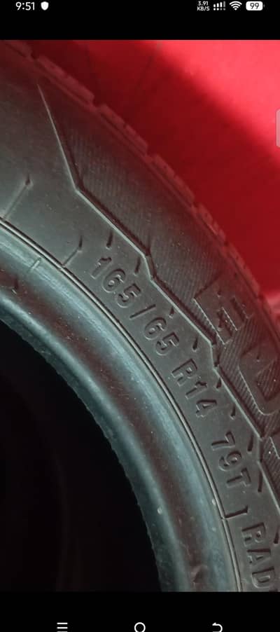 Tyre brand new condition 165/65R14