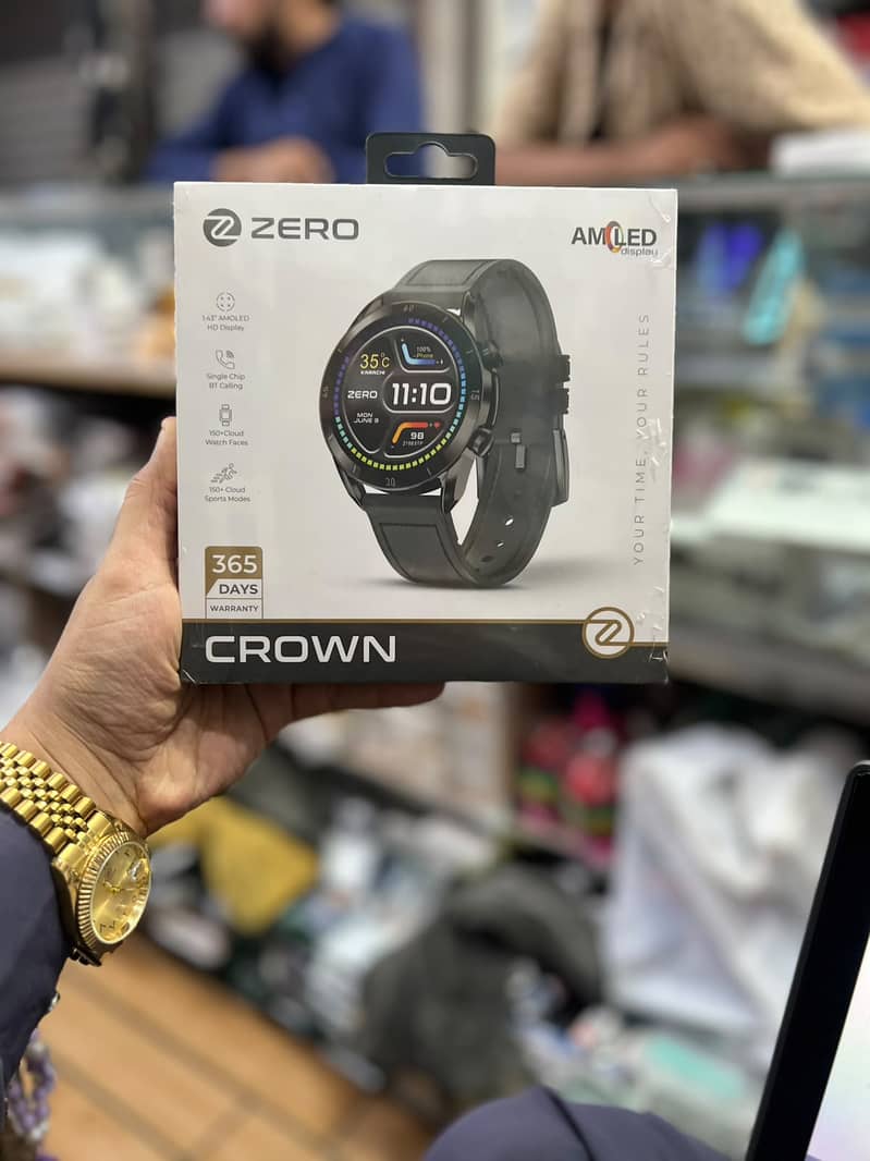 zero crown smart watch 0