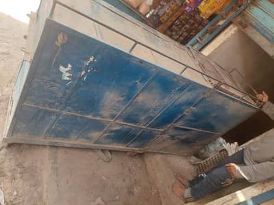Heavy Duty Blue Iron Shop Counter