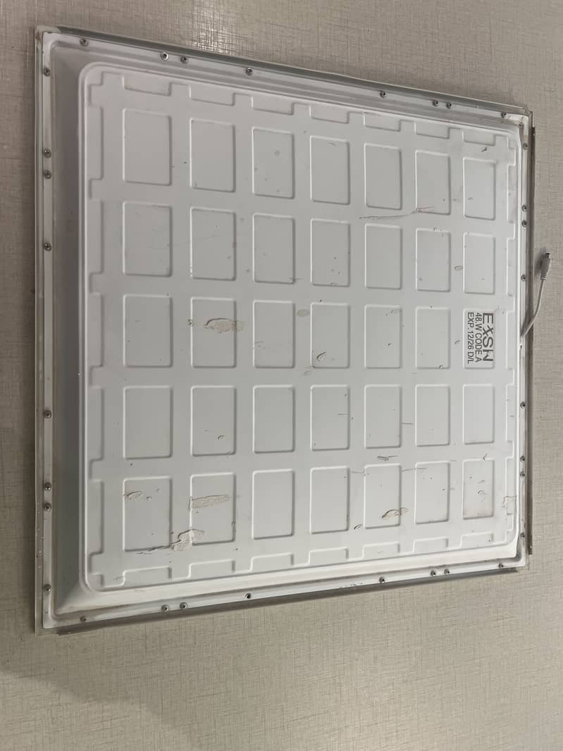 Backlit LED ceiling panel light 1