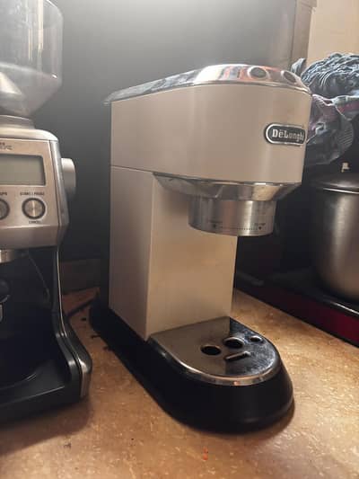 delonghi dedica and brevile smart pro grinder