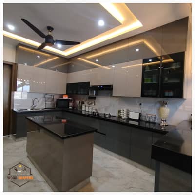 Wardrobe / Kitchen Cabinets / Media Wall / Doors / Wood Work/ Cupboard