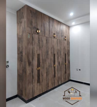 Wardrobe /Kitchen Cabinets / Media Wall / Doors / Wood Work/ Cupboard