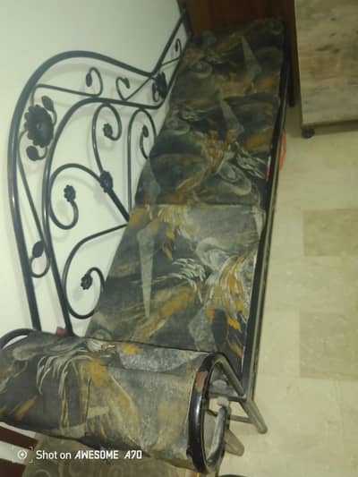 iron sofa